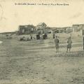 St-Gilles-sur-Vie, la plage et la villa Notre-Dame.