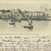 St-Gilles-Croix-de-Vie, départ pour la pêche.