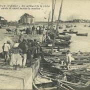 Croix-de-Vie, en arrivant de la pêche.