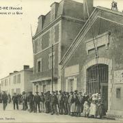 Croix-de-Vie, la poissonnerie.