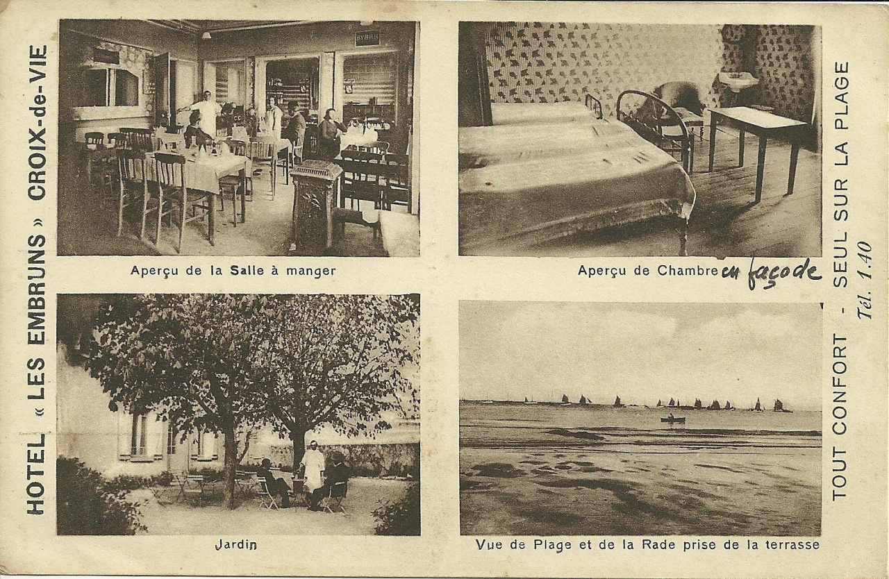Croix-de-Vie, hôtel Les Embruns.