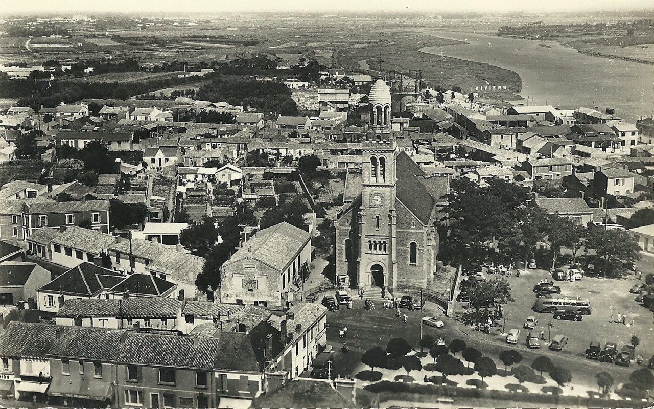 Croix-de-Vie, vue aérienne.
