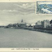 St-Gilles-Croix-de-Vie, les quais.