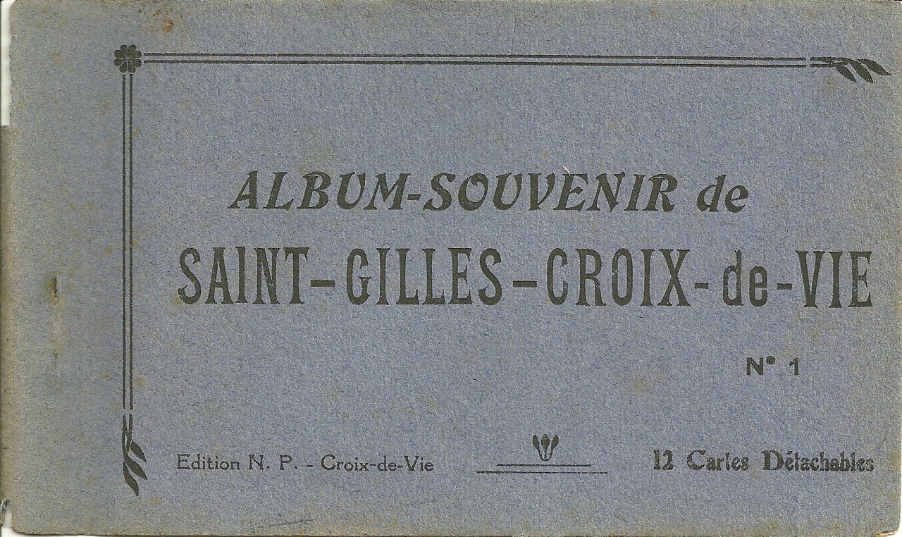 Carnet de 12 vues de St-Gilles-Croix-de-Vie.