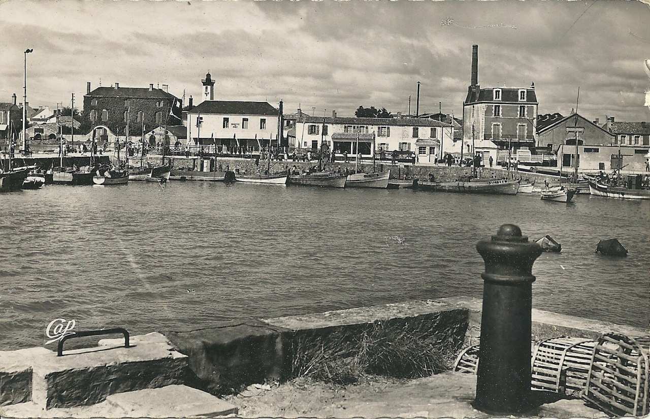 Croix-de-Vie, vue générale du port.