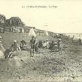 St-Gilles-sur-Vie, la plage.