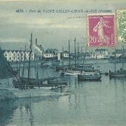 Port de St-Gilles-Croix-de-Vie.