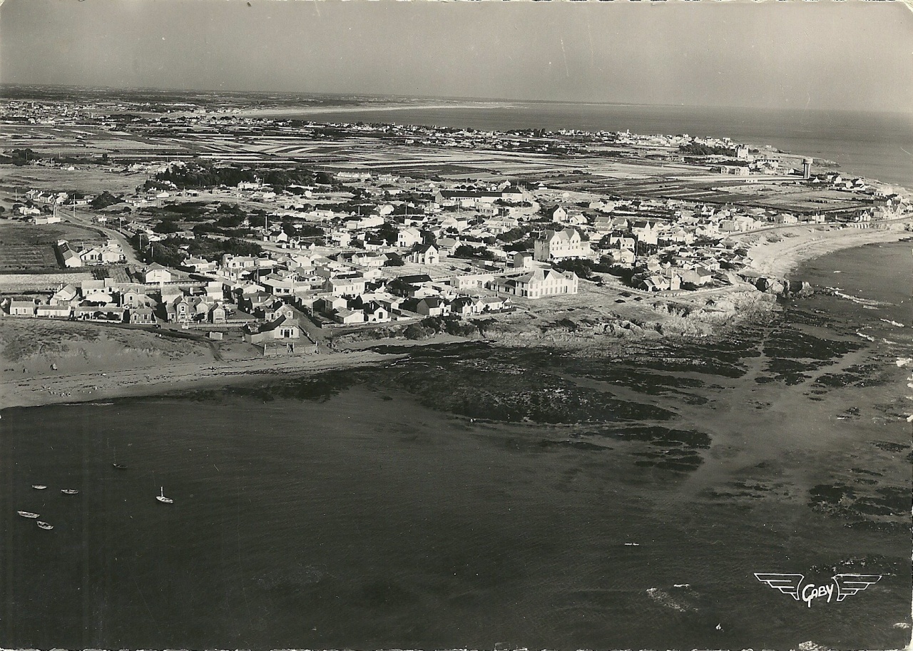 Sion-sur-L'Océan, vue aérienne.