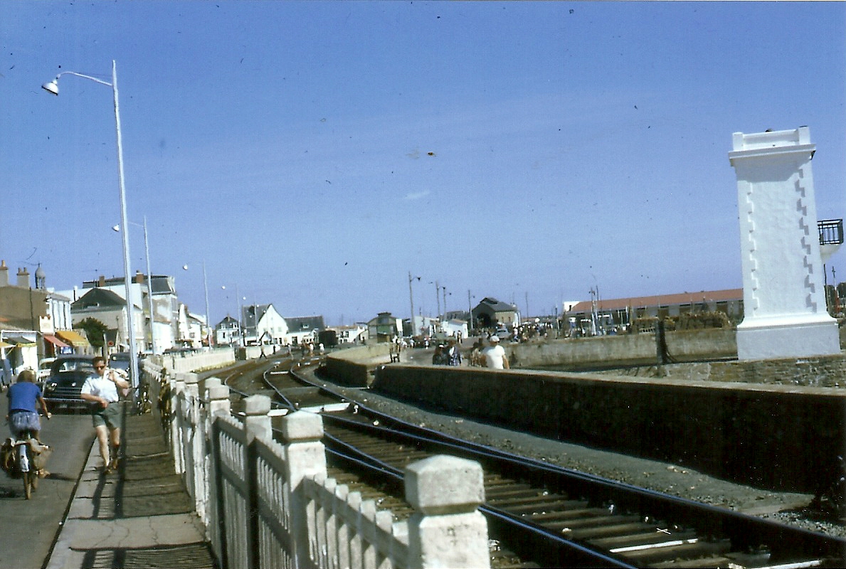 Croix-de-Vie, la gare.