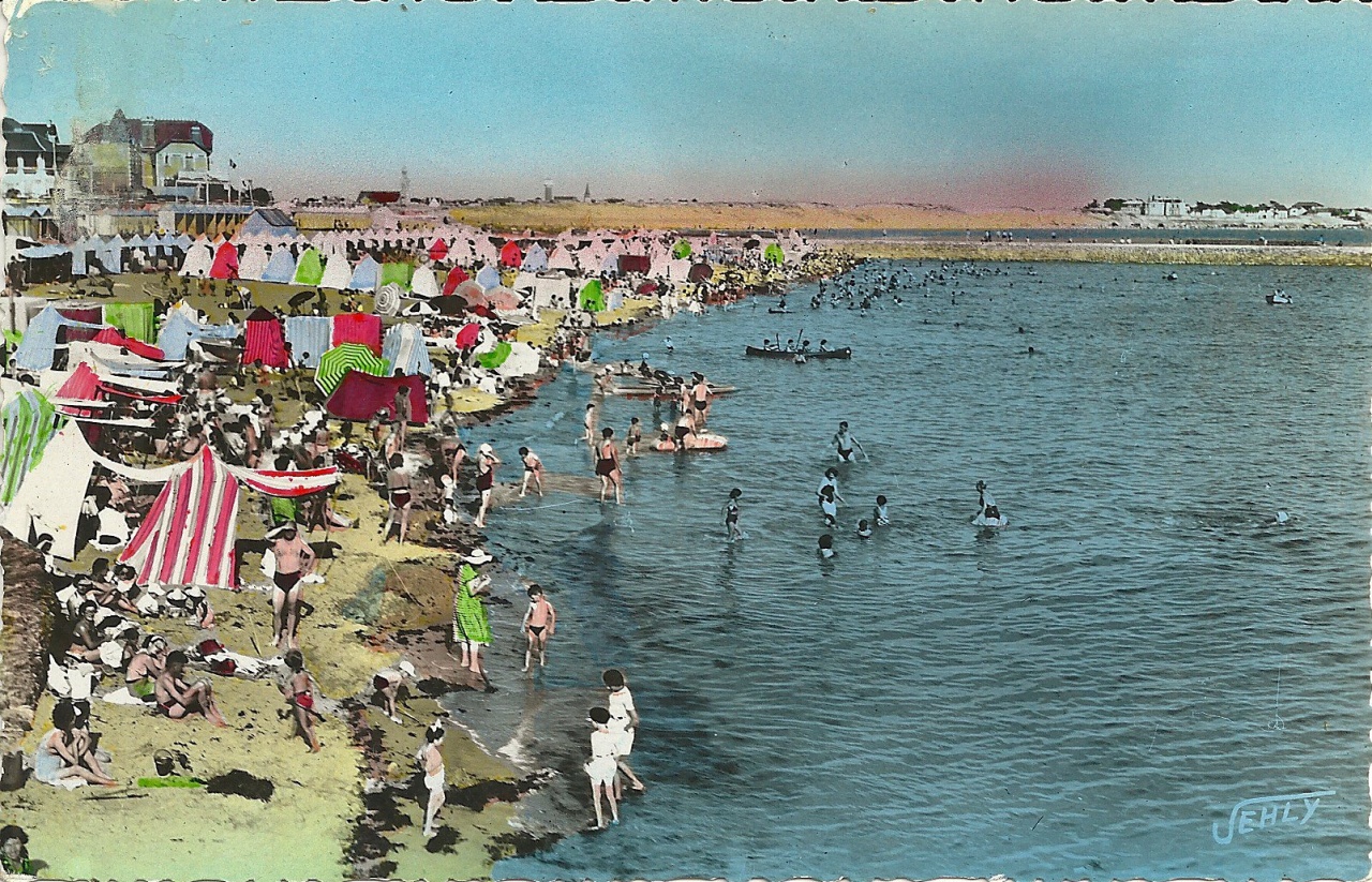 La plage de Croix-de-Vie.