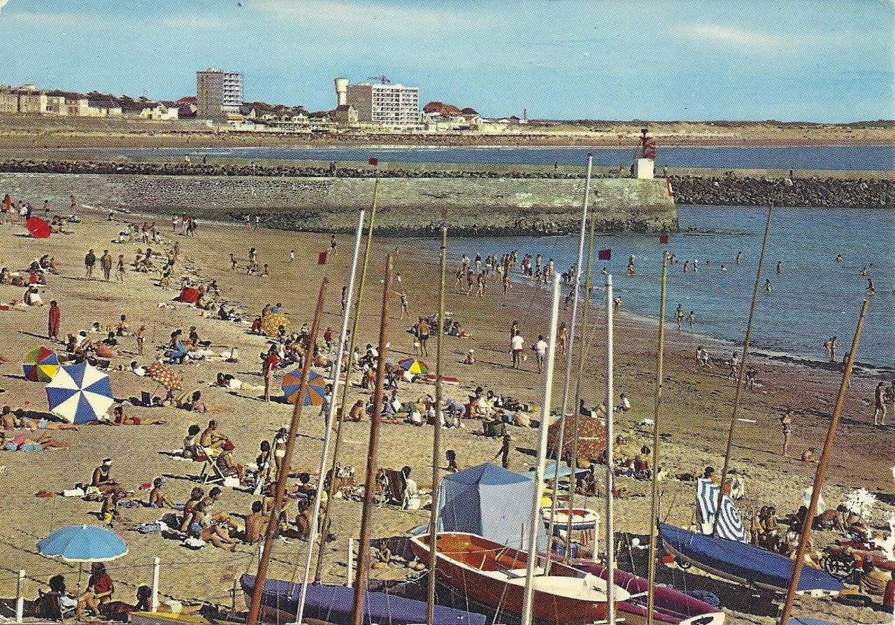 St-Gilles-Croix-de-Vie, la plage.