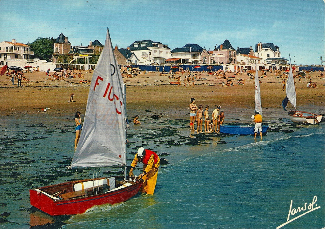 Croix-de-Vie, la plage de Boisvinet.