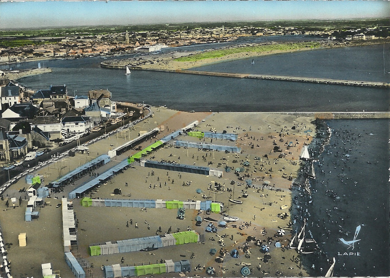 St-Gilles-Croix-de-Vie, les deux plages.