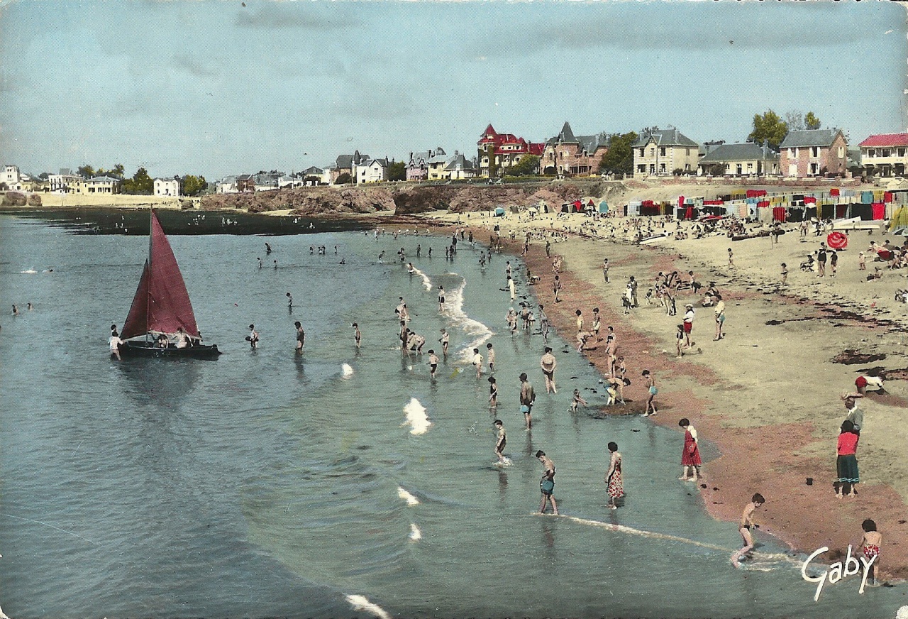 Croix-de-Vie, la grande plage.