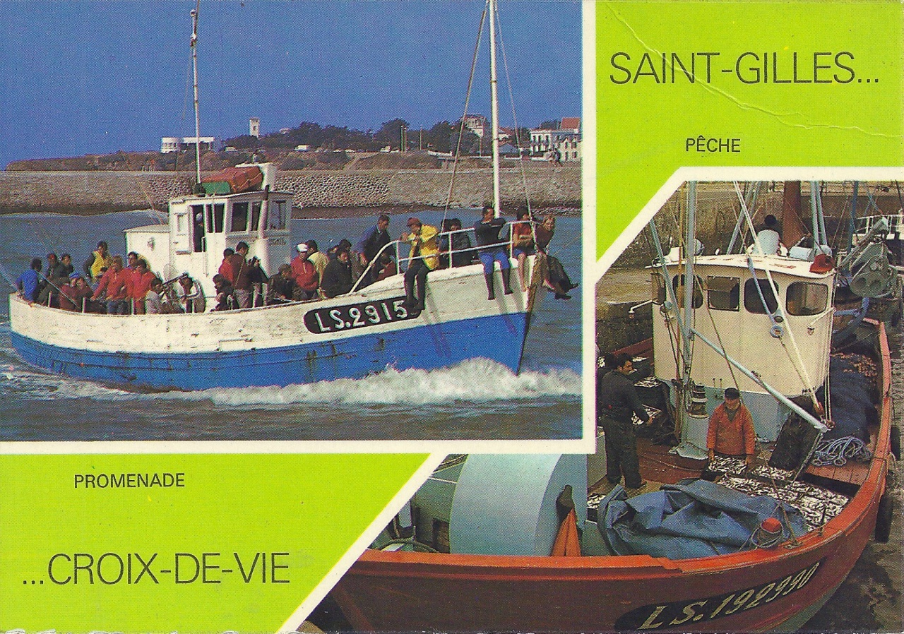 St-Gilles-Croix-de-Vie, carte multivues.