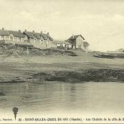 St-Gilles-Croix-de-Vie, les chalets de la côte de Sion.
