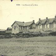 Sion, les chalets de la côte.