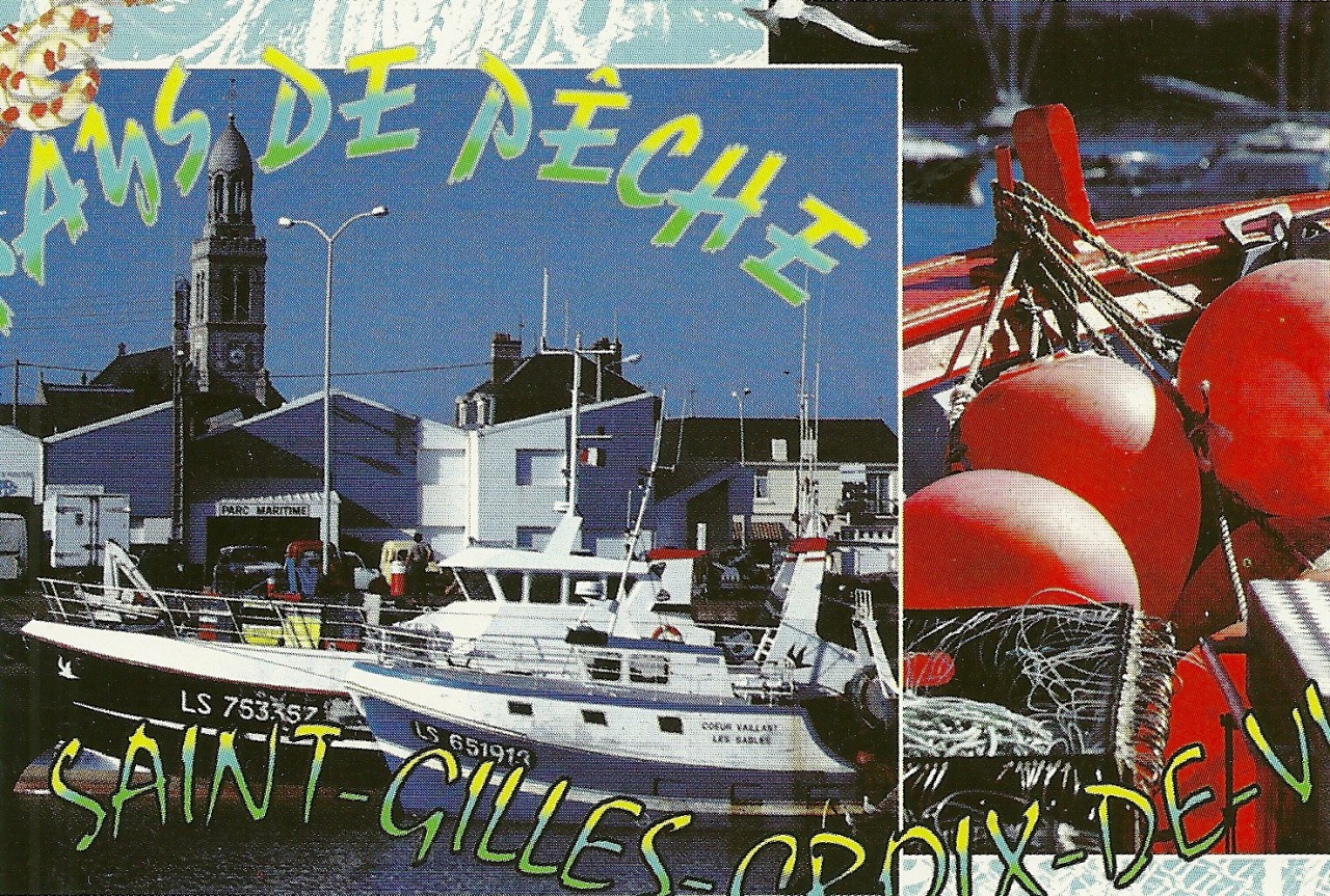 St-Gilles-Croix-de-Vie, pays de pêche.