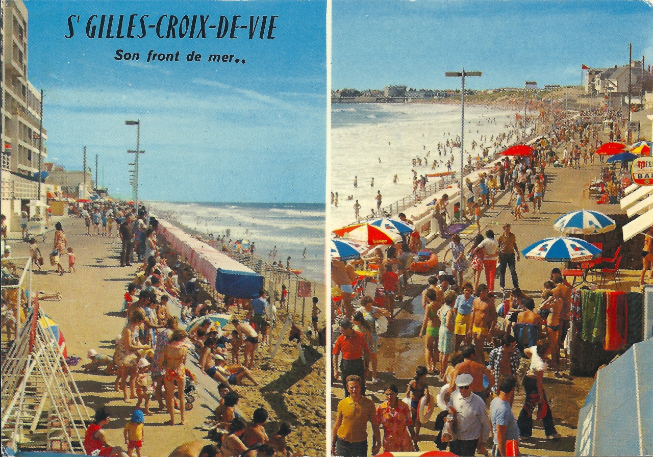 St-Gilles-Croix-de-Vie, carte multivues.