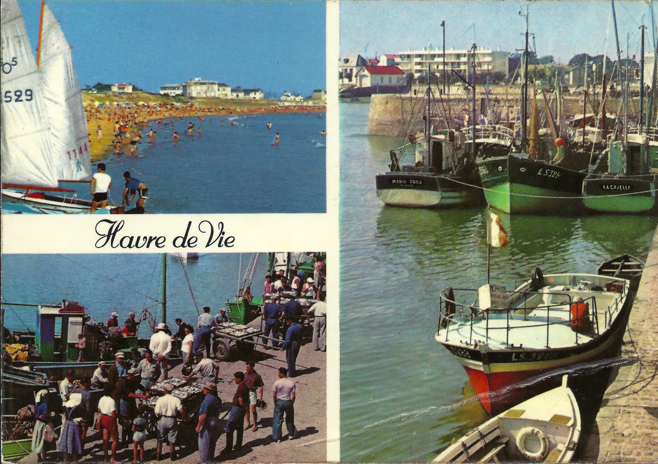 St-Gilles-Croix-de-Vie, le Havre de Vie, carte multivues.
