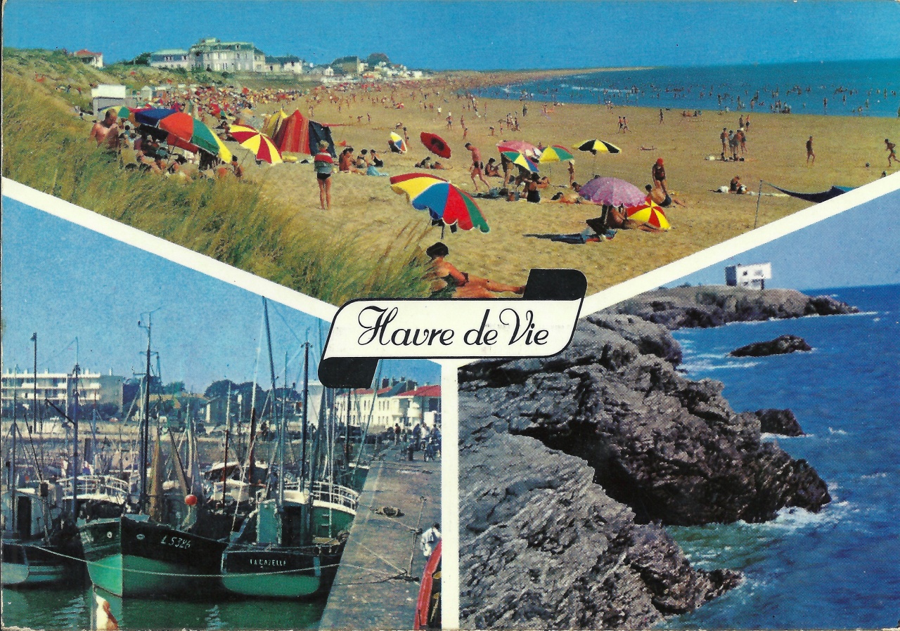 St-Gilles-Croix-de-Vie, le Havre de Vie, carte multivues.