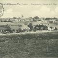 St-Gilles-sur-Vie, vue générale, chemin de la plage.