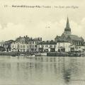 St-Gilles-sur-Vie, les quais près de l'église.