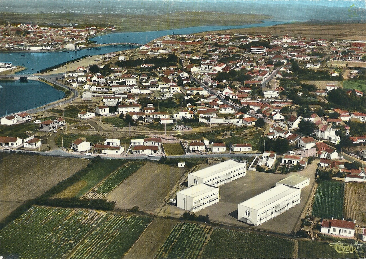 St-Gilles-sur-Vie, vue aérienne.