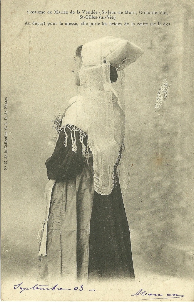 St-Gilles-sur-Vie, une mariée.