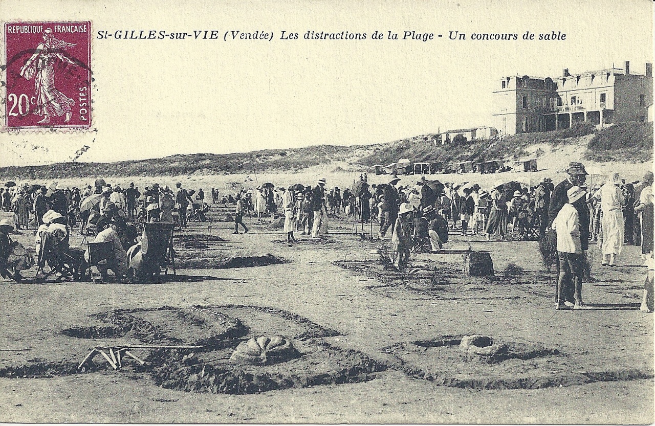 St-Gilles-sur-Vie, les distractions de la plage.