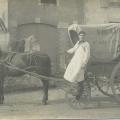 Saint-Gilles-sur-Vie, chariot de livraison Félix Potin