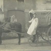 Saint-Gilles-sur-Vie, chariot de livraison Félix Potin