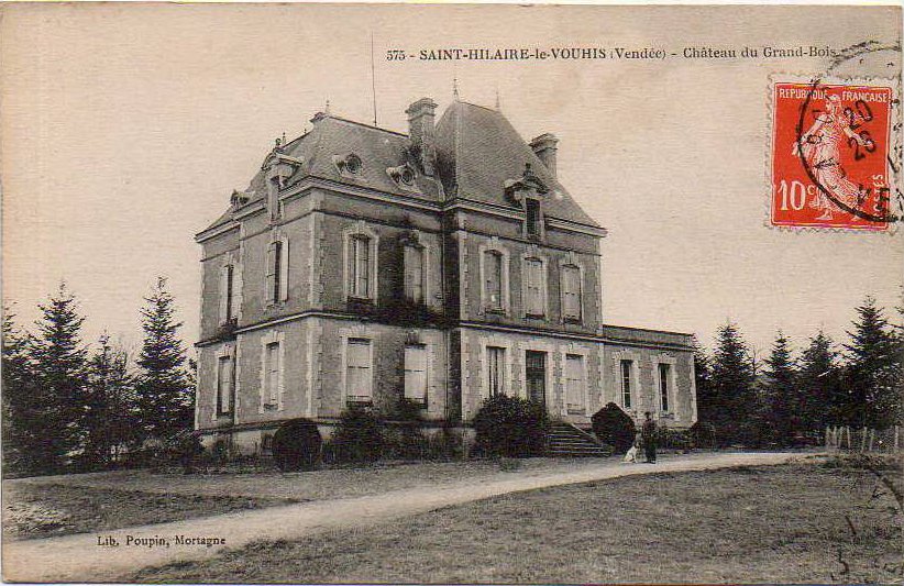 St-Hilaire-le-Vouhis, château du grand Bois.