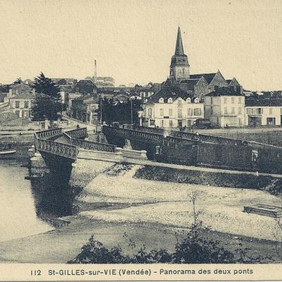 Le pont de Saint-Gilles et Croix-de-Vie
