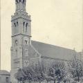 Croix-de-Vie, la place de l'église.