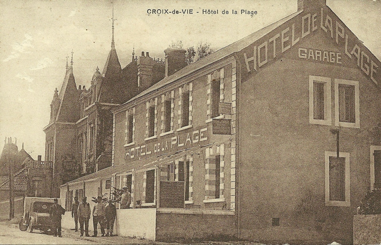 Croix-de-Vie, hôtel de la plage.