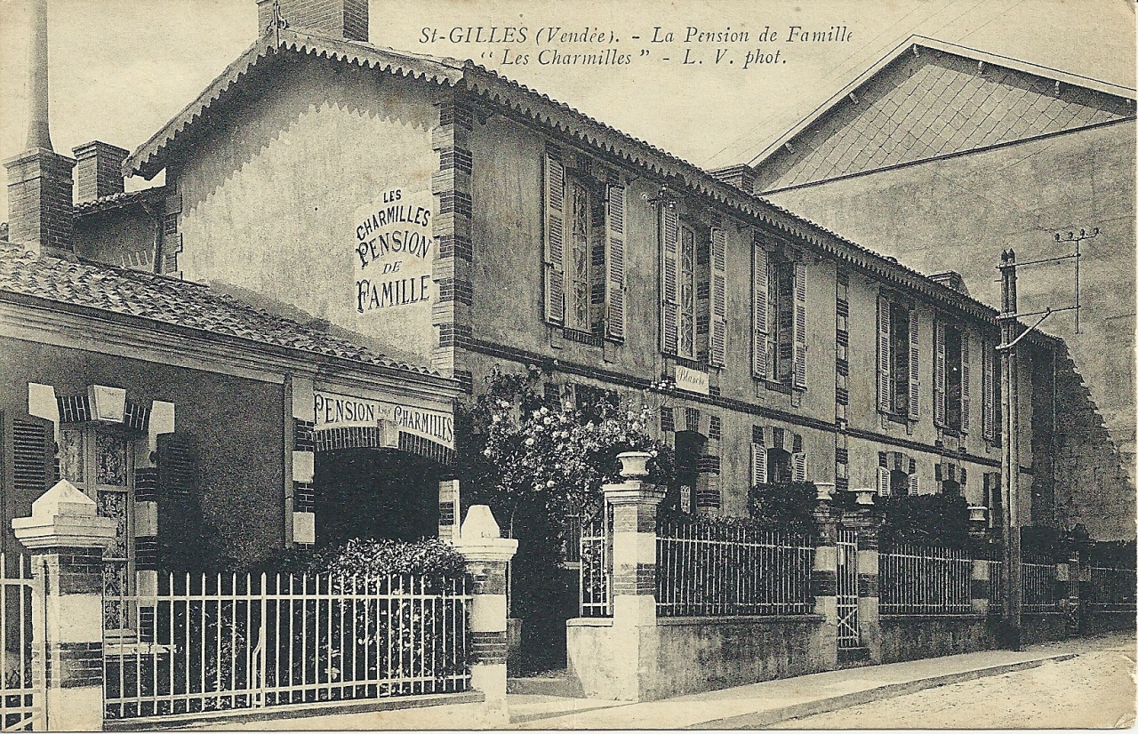 St-Gilles-sur-Vie, pension de famille Les Charmilles.