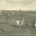 Croix-de-Vie, la plage et le môle.