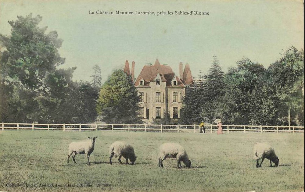 Les Sables d'Olonne, château de Meunier-Lacombe.