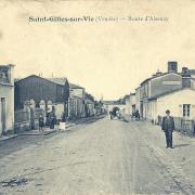 St-Gilles-sur-Vie, la route d'Aizenay.
