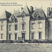 Bourneau, le château de la Simonnière.