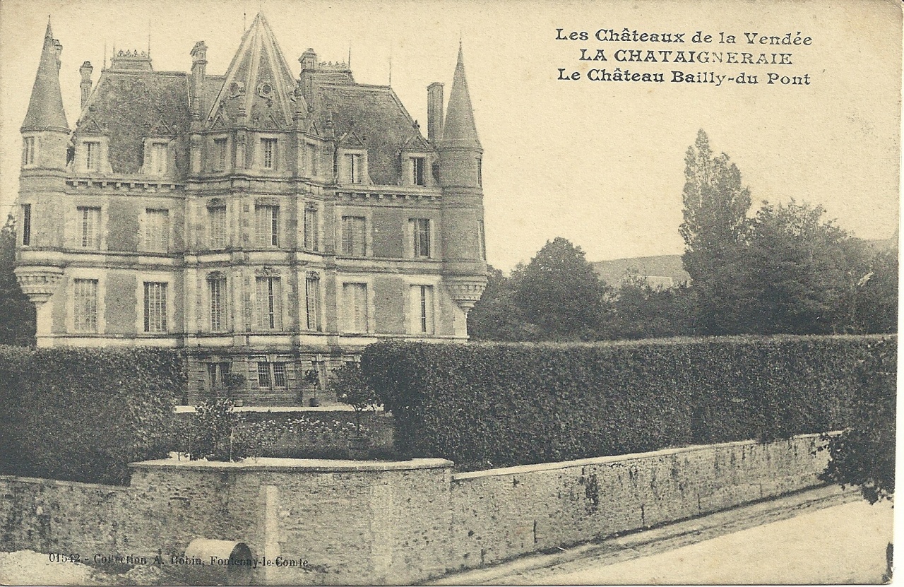 La Chataigneraie, le château Bailly-du-Pont.