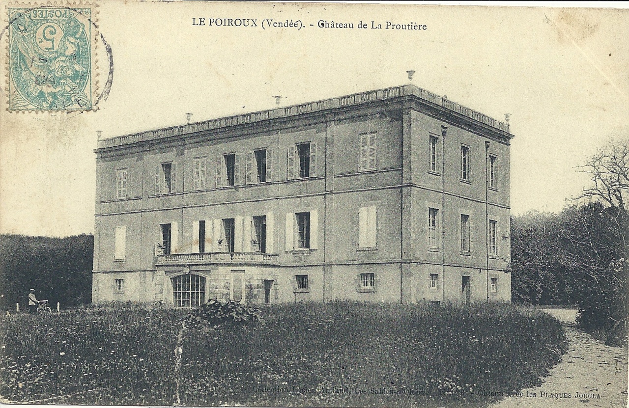 Le Poiroux, château de la Proutière.