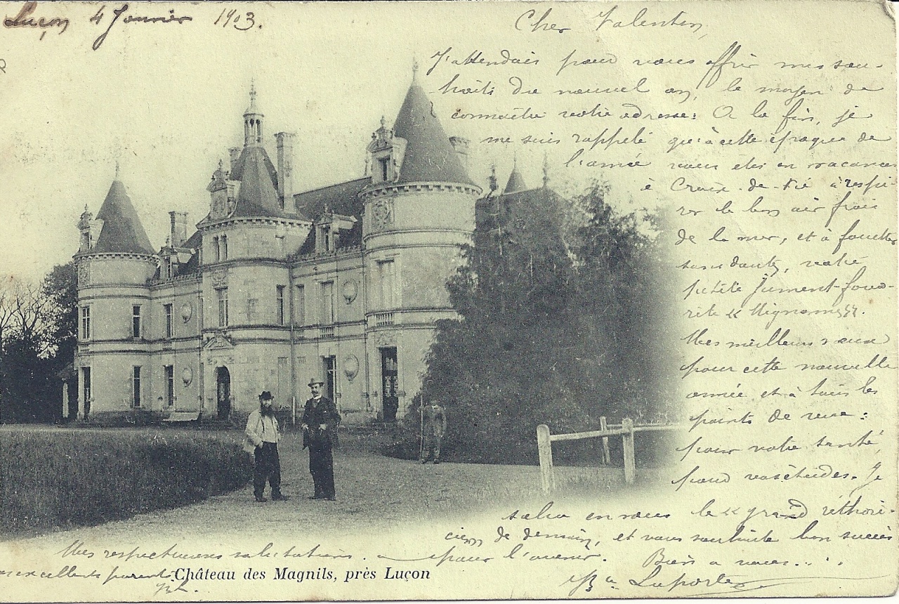 Luçon, château des Magnils.