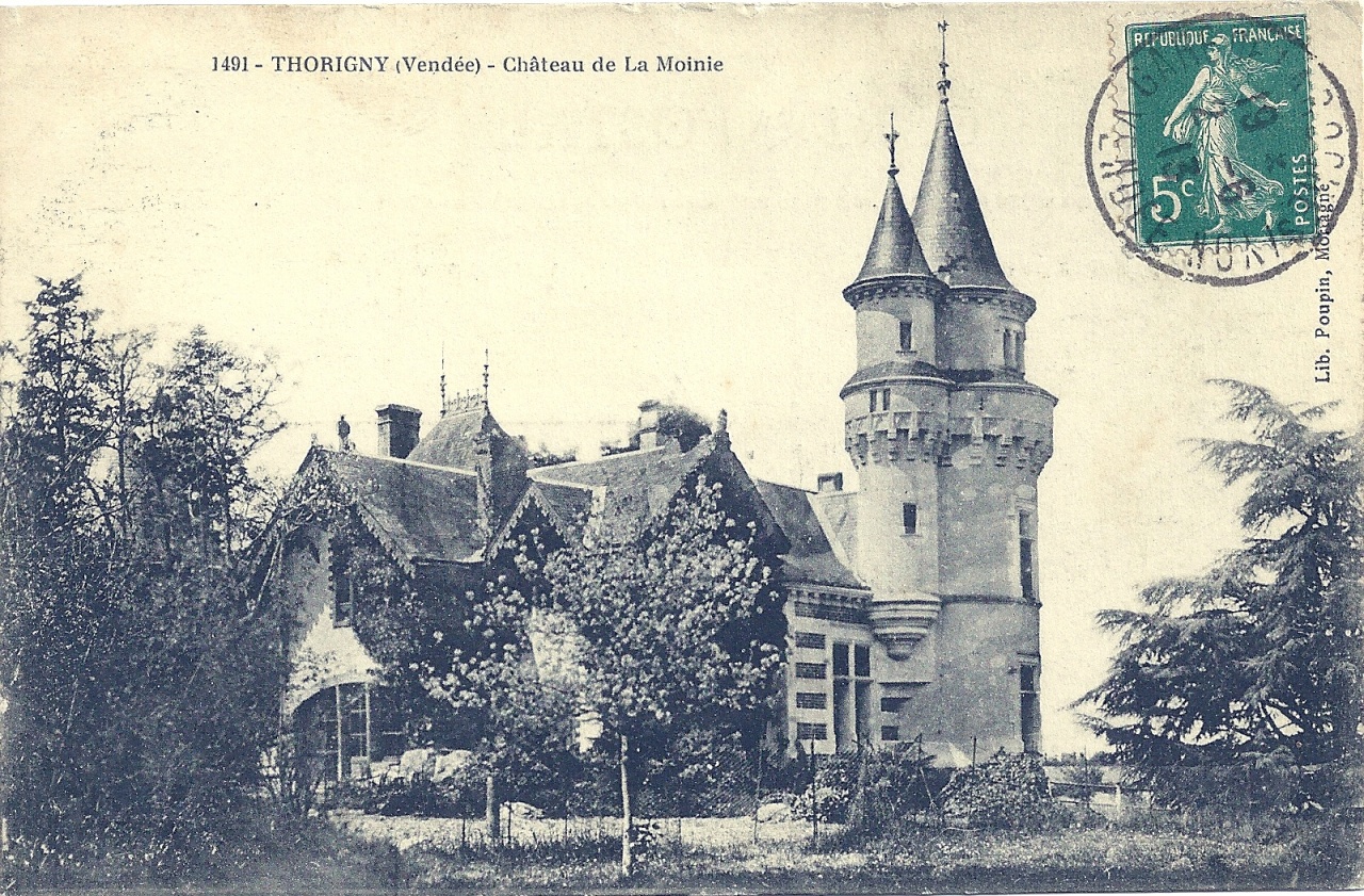 Thorigny, le château de la Moinie.
