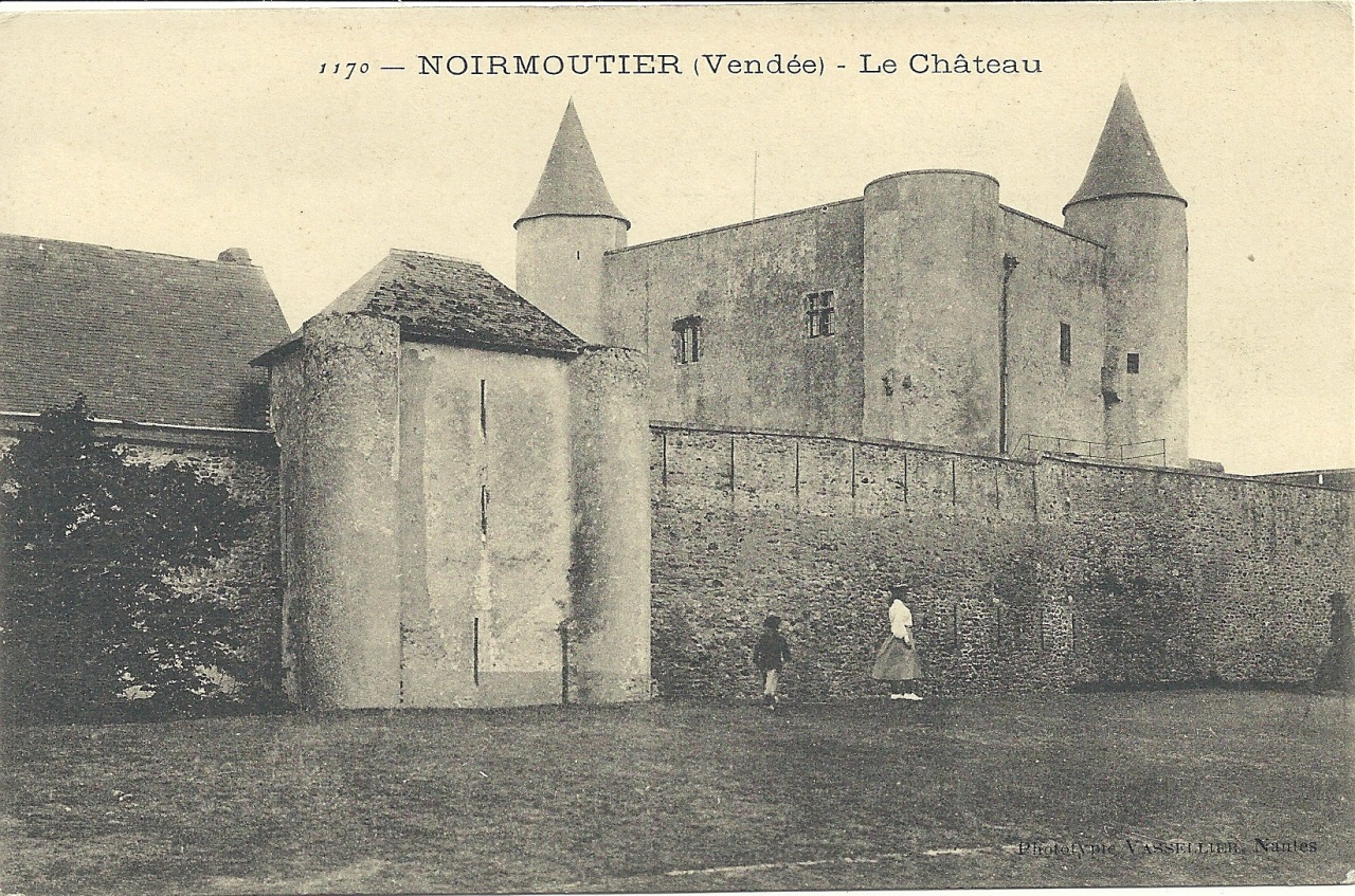 Noirmoutier, le château.