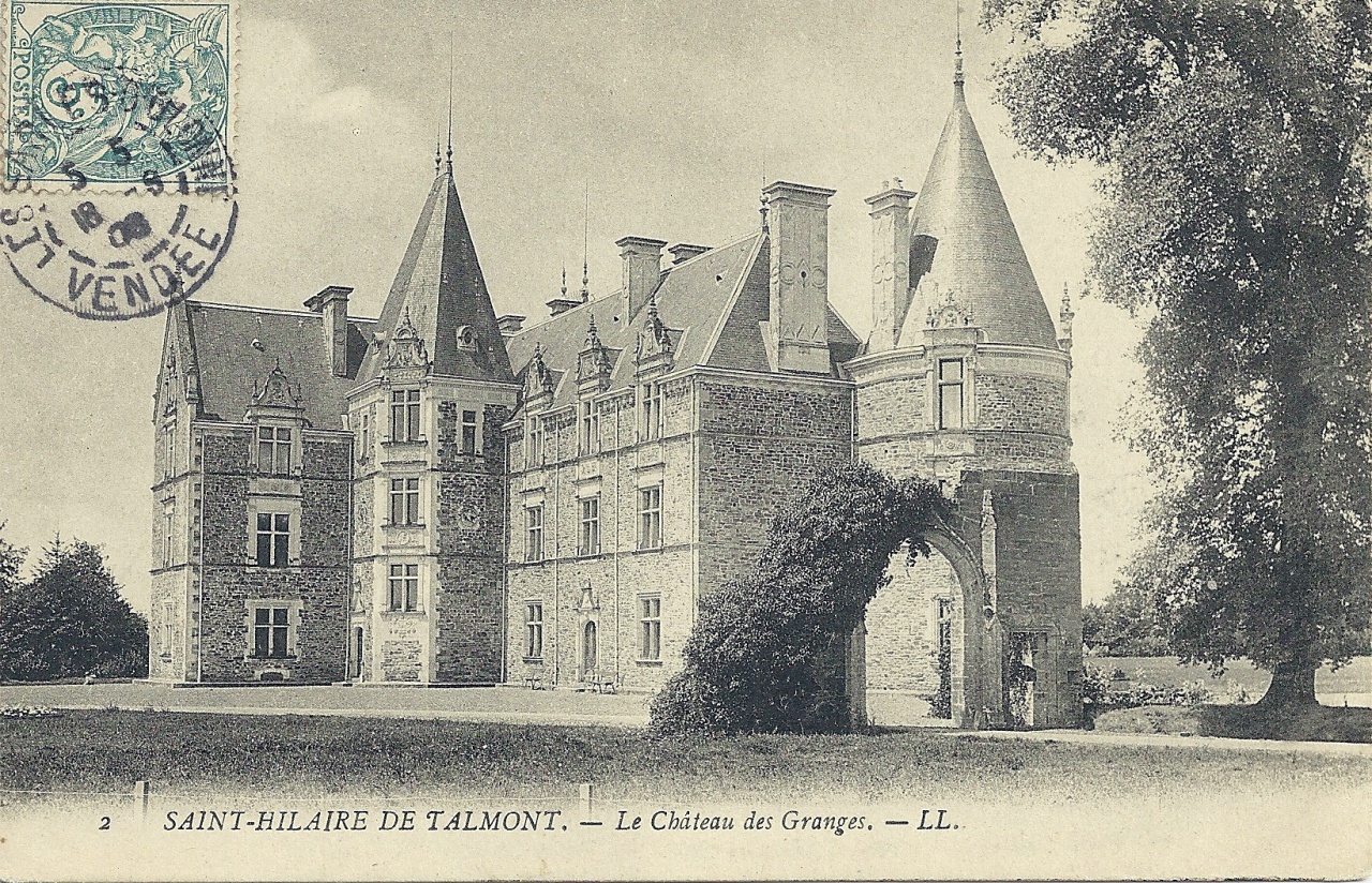 St-Hilaire-de-Talmont, le château des Granges.