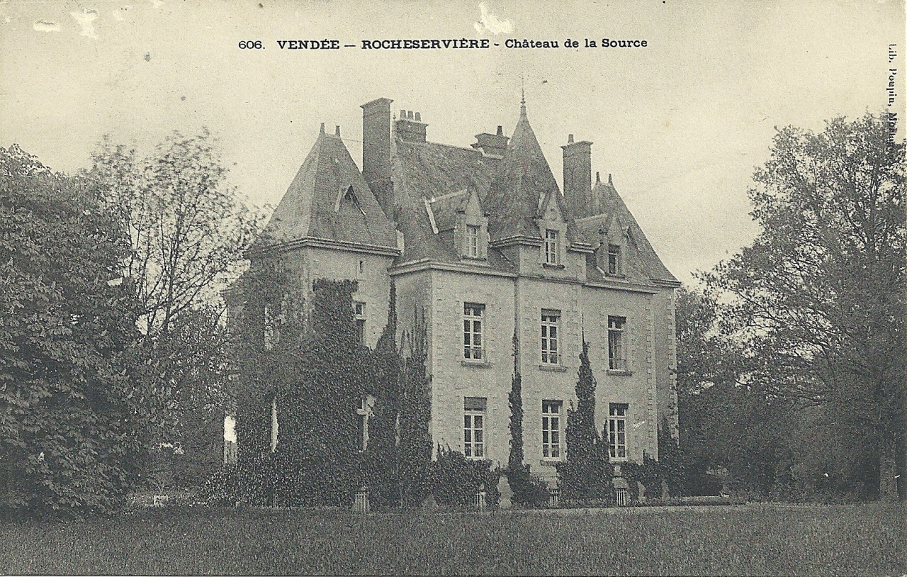 Rocheservière, le château de la Source.