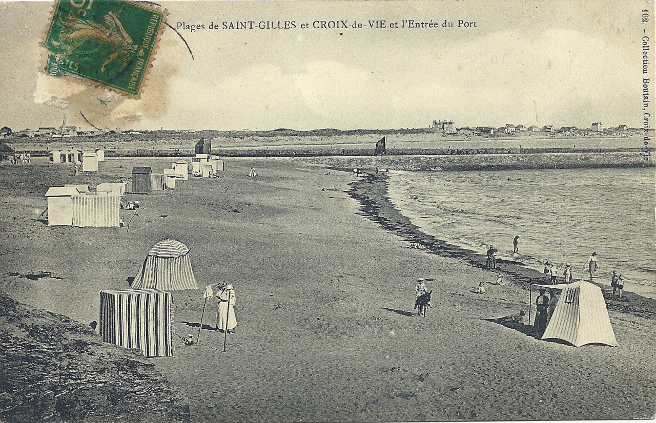 Croix-de-Vie, les plages.