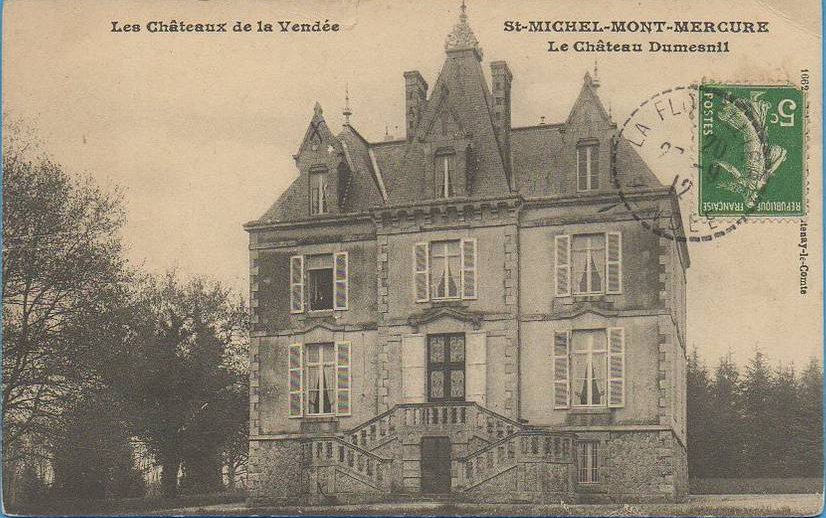 St-Michel-Mont-Mercure, le château Dumesnil.